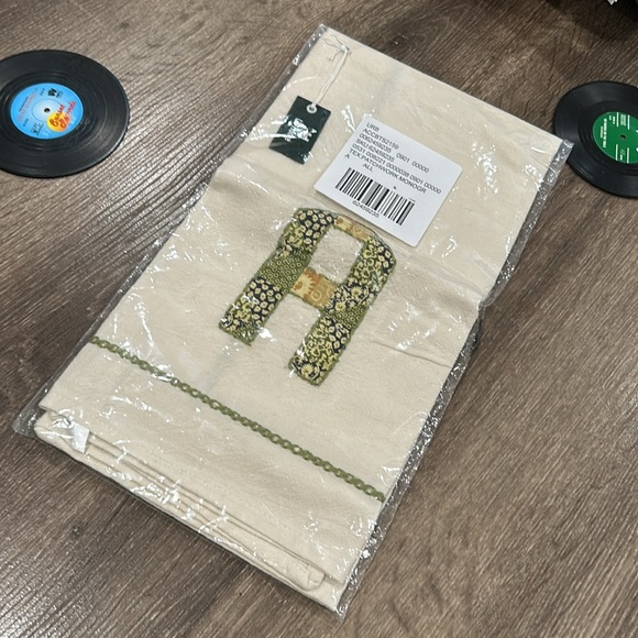 Patchwork Monogram Tea Towel - Picture 4 of 6